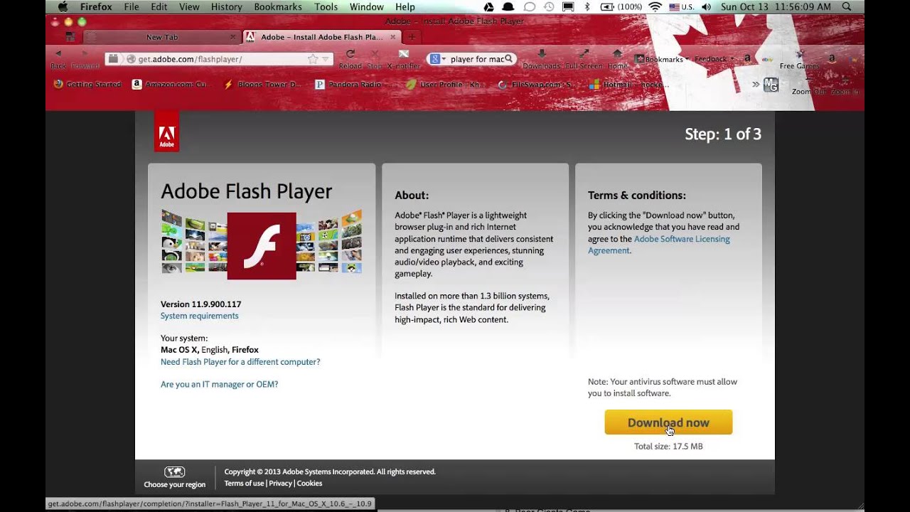 Free adobe flash player mac