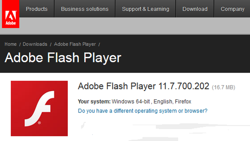 get adobe flash for mac